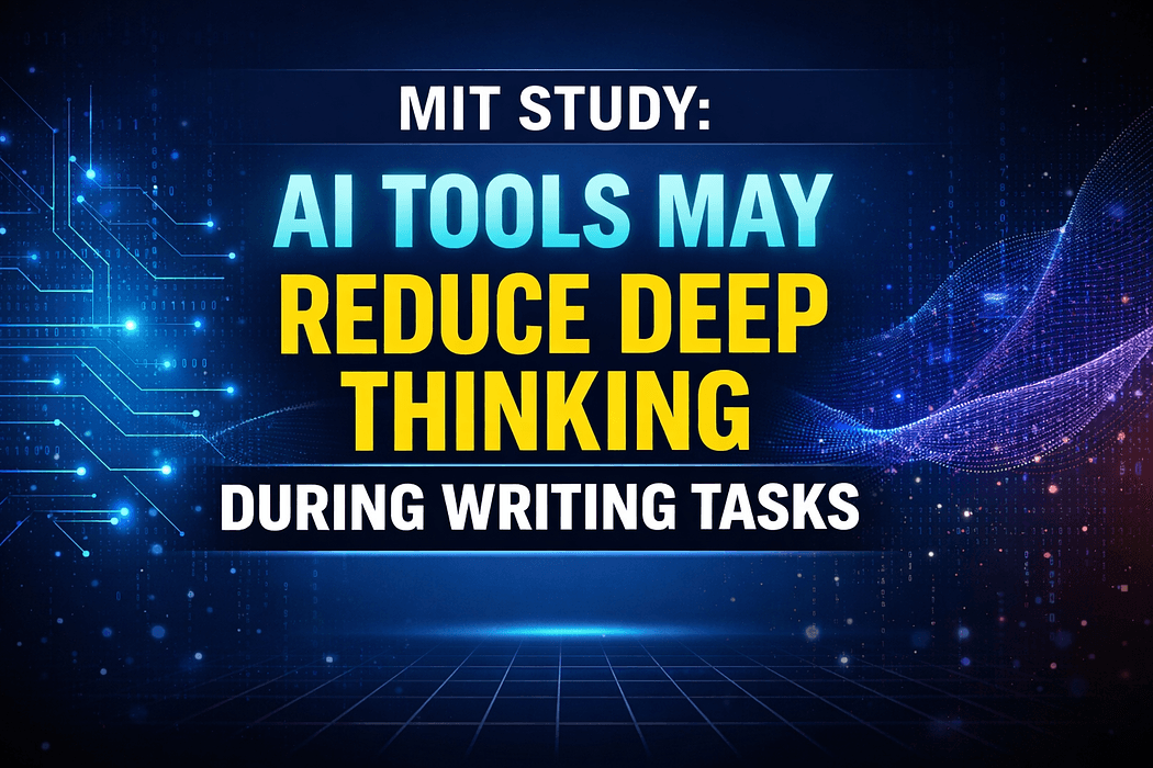 Are AI Tools Making You Think Less? MIT Study Reveals Shocking Truth