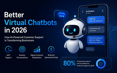 Better Virtual Chatbots in 2026: How AI-Powered Customer Support Is Transforming Businesses