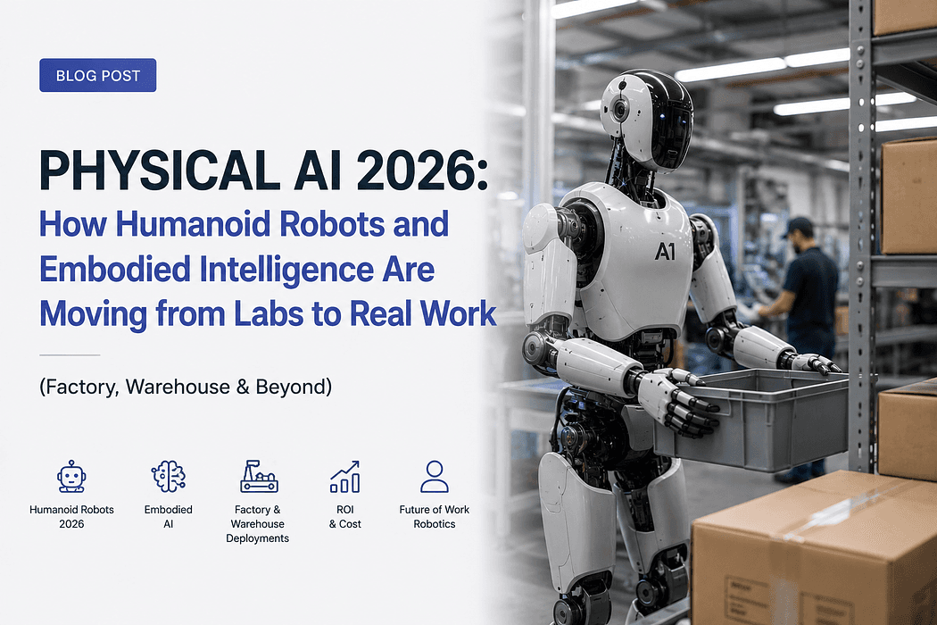 Physical AI 2026: How Humanoid Robots and Embodied Intelligence Are Finally Leaving the Labs for Real Factory and Warehouse Floors