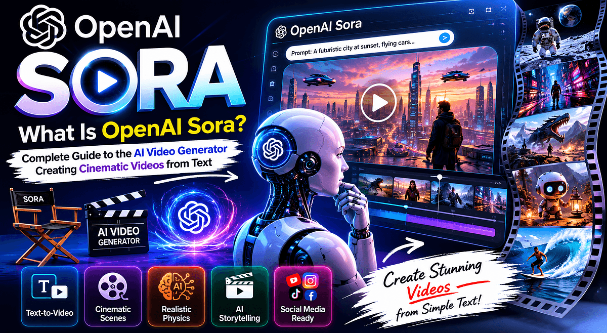 What Is OpenAI Sora? Complete Guide to the AI Video Generator Creating Cinematic Videos from Text