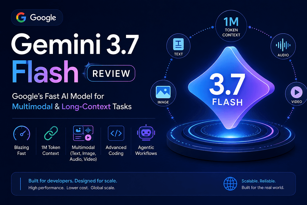 Gemini 3.7 Flash Review: Google's Fast AI Model for Multimodal and Long-Context Tasks