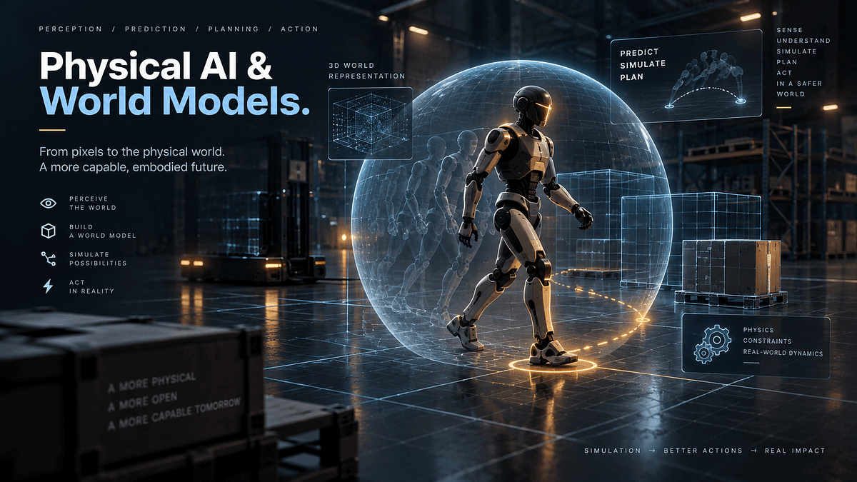 Physical AI World Models Explained: How Nvidia Cosmos and Isaac GR00T Are Teaching Robots to Understand Reality
