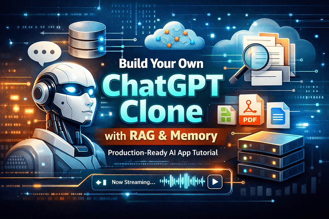 Build Your Own ChatGPT Clone with RAG & Memory (Production-Ready AI App Tutorial)
