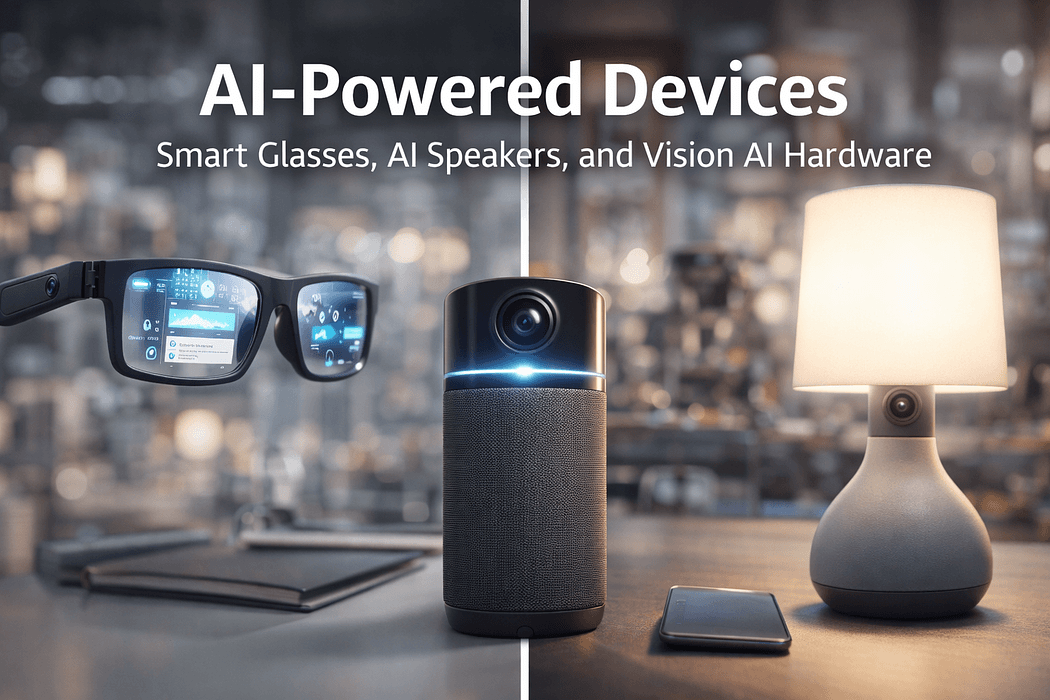 AI-Powered Devices: How Smart Glasses, Speakers, and Vision AI Hardware Are Shaping the Future of Consumer Technology