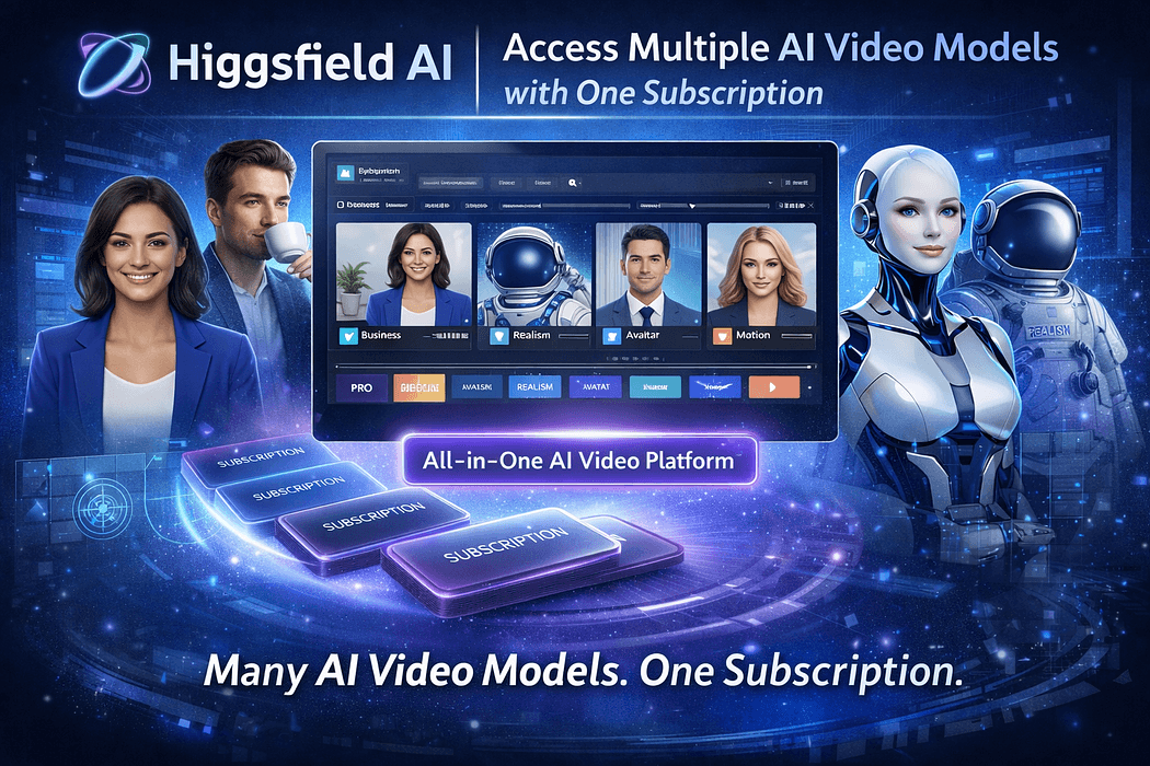Higgsfield AI: Access Multiple AI Video Models with One Powerful Subscription